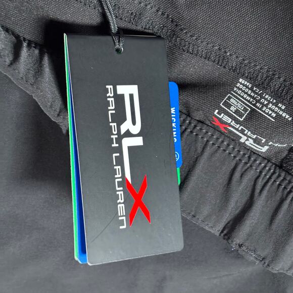 RLX Ralph Lauren Golf Black Performance Pants 38x32 NWT - Picture 7 of 8